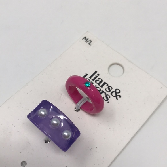 🎁 LIARS & LOVERS 2 Pack Ring - Picture 5 of 5